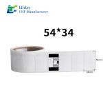 54× 34mm Passive UHF RFID Tag for Equipment Management, 915MHz Intelligent Tracking